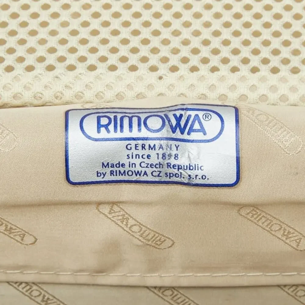Rimowa Salsa Deluxe 2-Wheel Carry-On Suitcase Brown Polycarbonate